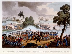 Slaget ved Waterloo, 18. juni af English School