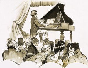 Beethoven - komponisten der ikke kunne høre. af English School