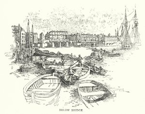 Under broen (gravering) af English School