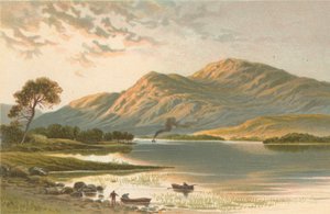 Ben Lomond fra Luss af English School