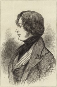 Benjamin Disraeli i 1837 af English School