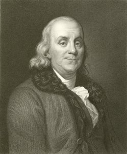 Benjamin Franklin af English School