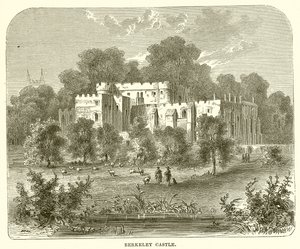 Berkeley Castle af English School