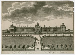 Bethlehem Hospital (gravering) af English School