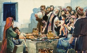 Bibelsk Scene af English School