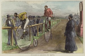 Cykelmatch ved Lillie Bridge af English School