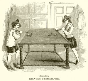 Billard af English School