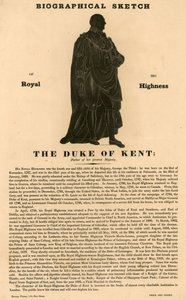 Biografisk skitse af Hans Kongelige Højhed Hertugen af Kent, far til hendes nuværende Majestæt af English School