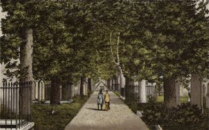 Birmingham: Harborne Avenue (farve litho) af English School