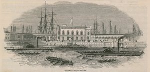 Blackwall Thames Steamer af English School