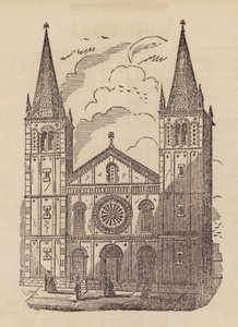 Bloomsbury Chapel (gravering) af English School
