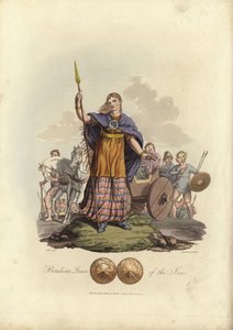 Boadicea, dronning af Iceni af English School