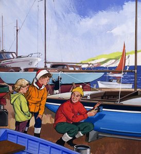 Bådmaler af English School