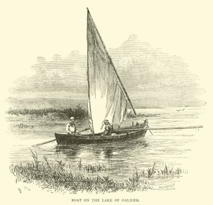 Båd på Galilæasøen af English School