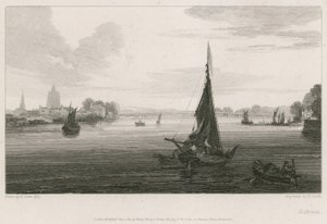 Både på Themsen ved Battersea af English School