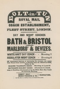 Bolt-in-Tun Royal Mail and Coach Etablissement af English School