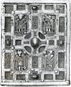 Boghelligdom eller Cumdach af Molaise, ca. 1001-1025 af English School