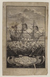 Boghandlere, Paul og Isaac Vaillant, handelskort af English School