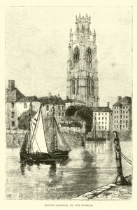 Boston Harbour, på Wytham af English School