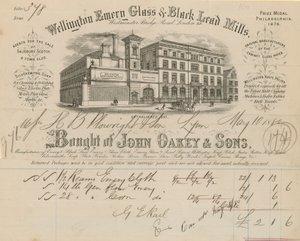 Købt til John Oakey & Sons af English School