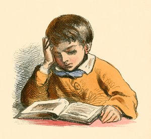 Dreng læser af English School