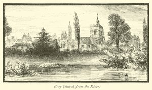 Bray Kirche vom Fluss von English School