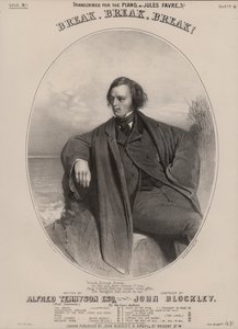 Pause Pause Pause! af Tennyson (farve litho) af English School