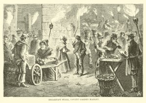 Morgenmadsbod, Covent Garden Market af English School