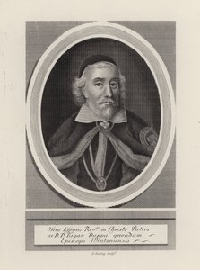 Brian Duppa, biskop af Winchester (gravering) af English School