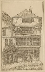 Bricklayers Hall, Leadenhall, nu Jødernes synagoge, 1797 af English School
