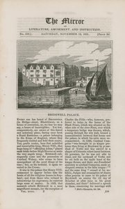 Bridewell Palace af English School