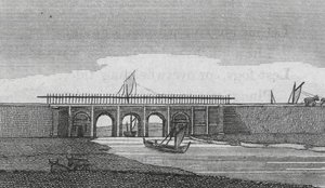 Bridgewater Aquednet (gravering) af English School