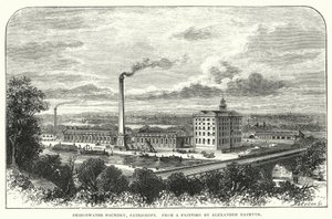 Bridgewater Foundry, Patricroft (gravering) af English School