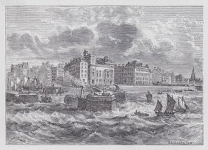 Bridlington (gravering) af English School