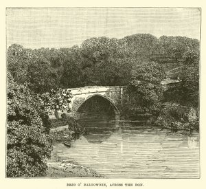 Brig o Balgownie, på den anden side af Don af English School