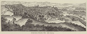 Bristol fra Brandon Hill af English School