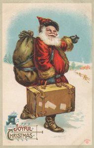 Britisk julekort af English School