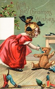 Britische Weihnachtskarte