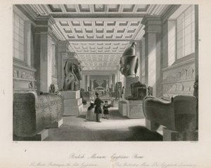 British Museum, Egyptian Room af English School