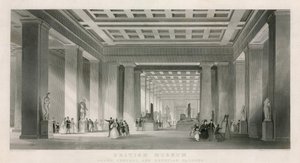 British Museum, Grand Central og Egyptian Saloons af English School