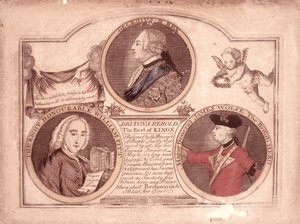Briter ser den bedste af konger..., 1762 af English School