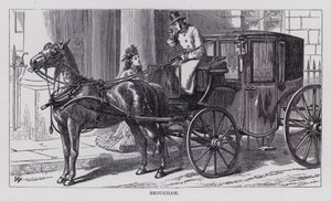 Brougham (gravering) af English School