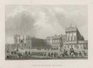 Buckingham Palace af English School
