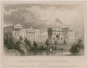 Buckingham Palace af English School