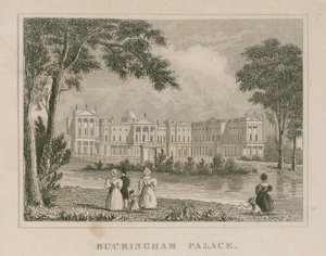 Buckingham Palace af English School