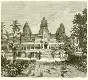 Buddhistiske tempel efter Wat af English School