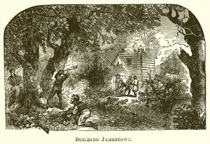 Bygning Jamestown af English School