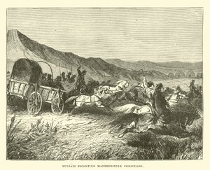 Buriats escorting Mademoiselle Christiani  af English School