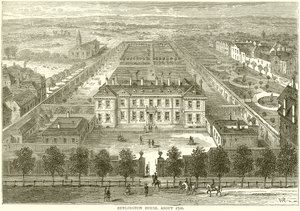 Burlington House, omkring 1700