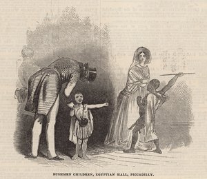 Bushman børn, Egyptian Hall af English School
